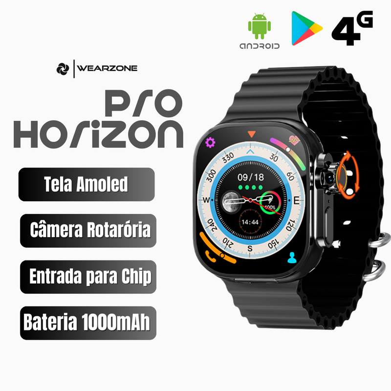 Horizon Pro, Câmera Rotatória + NFC 2GB de RAM E 16 GB de Armazenamento